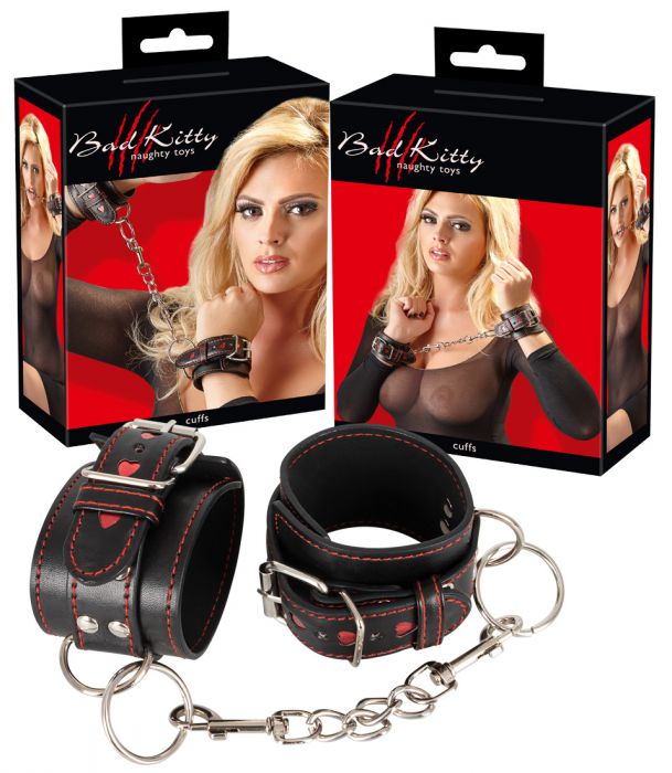 BAD KITTY - HANDCUFFS  - BONDAGE - ΧΕΙΡΟΠΕΔΕΣ | SEX SHOP EROS