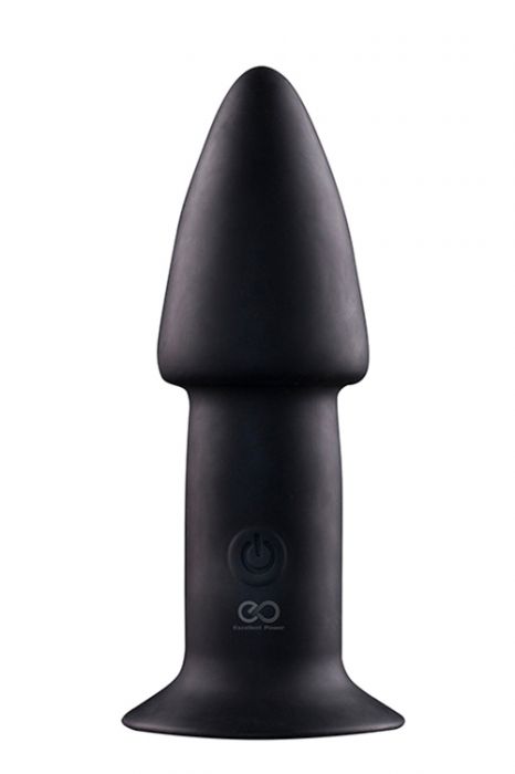 NMC+%2D+5INCH+RECHARGEABLE+BUTTPLUG+BLACK