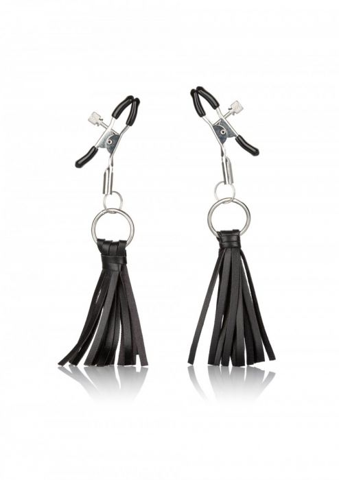 CALIFORNIA+EXOTICS+%2D+PLAYFUL+TASSELS+NIPPLE+CLAMPS+BLACK