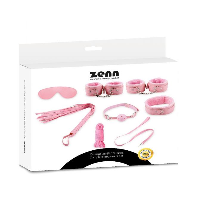 Zenn+%2D+10%2Dpiece+Complete+Beginners+Set+Pink