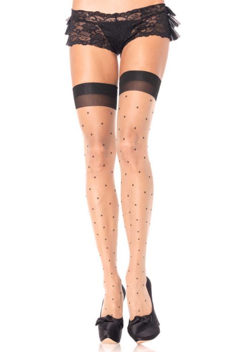 LEG+AVENUE+%2D+POLKA+DOT+SHEER+THIGH+HIGH