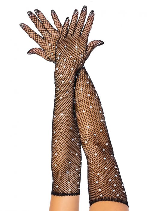 LEG+AVENUE+%2D+RHINESTONE+OPERA+LENGTH+GLOVES