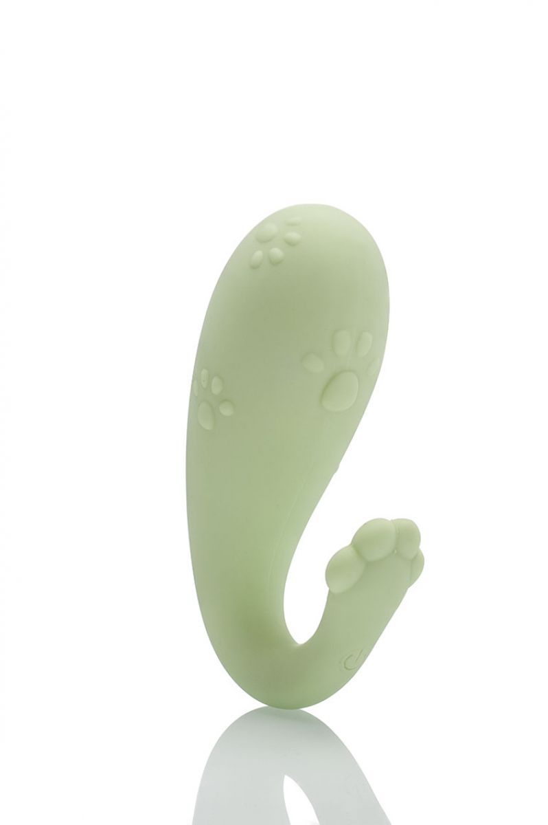 Zenn++%2D+Sweet+Double+Fun+Vibrator+Green+Mint