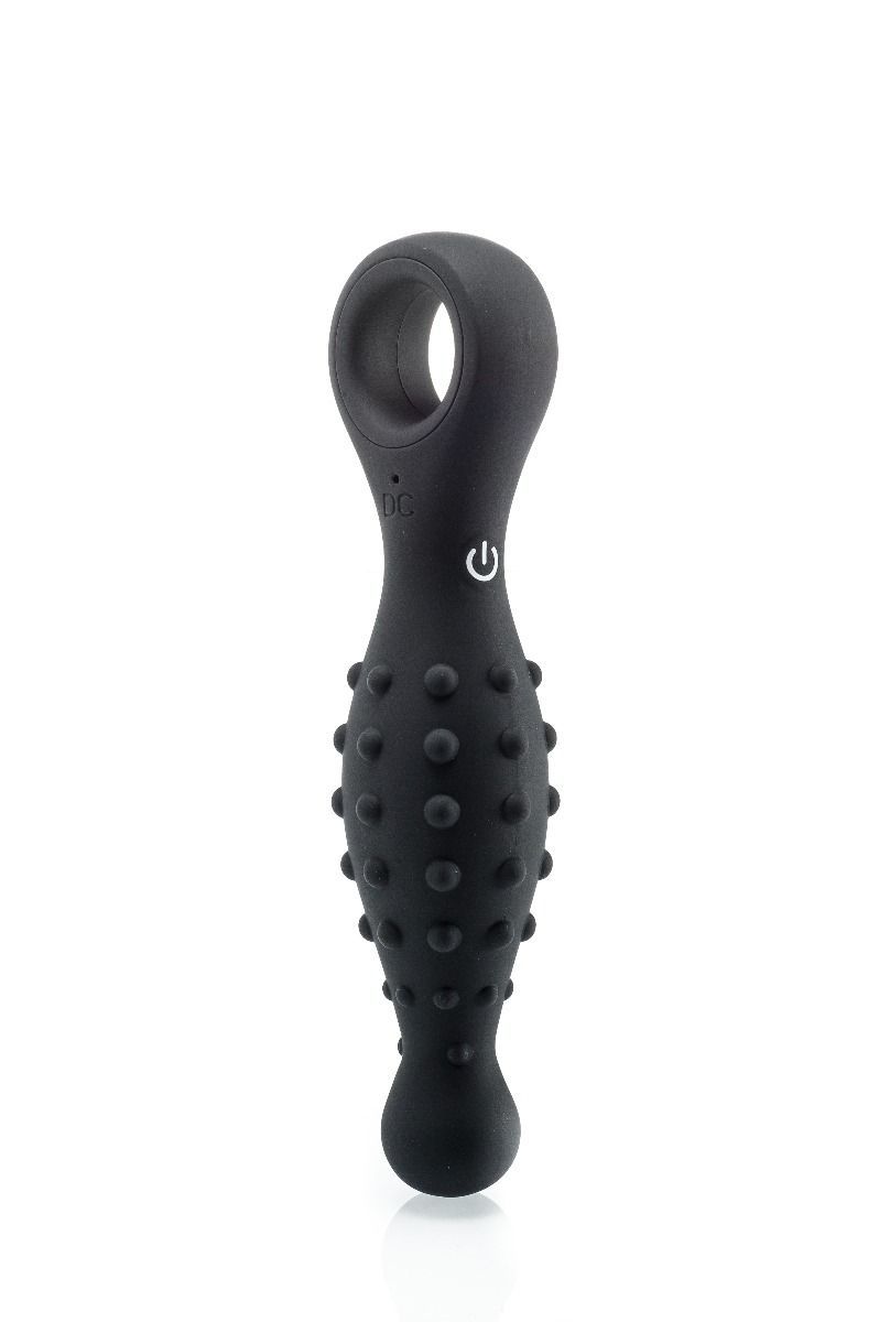 ZENN+%2D+VIBRATING+SILICONE+PLUG+WITH+BEADS+%26+RING