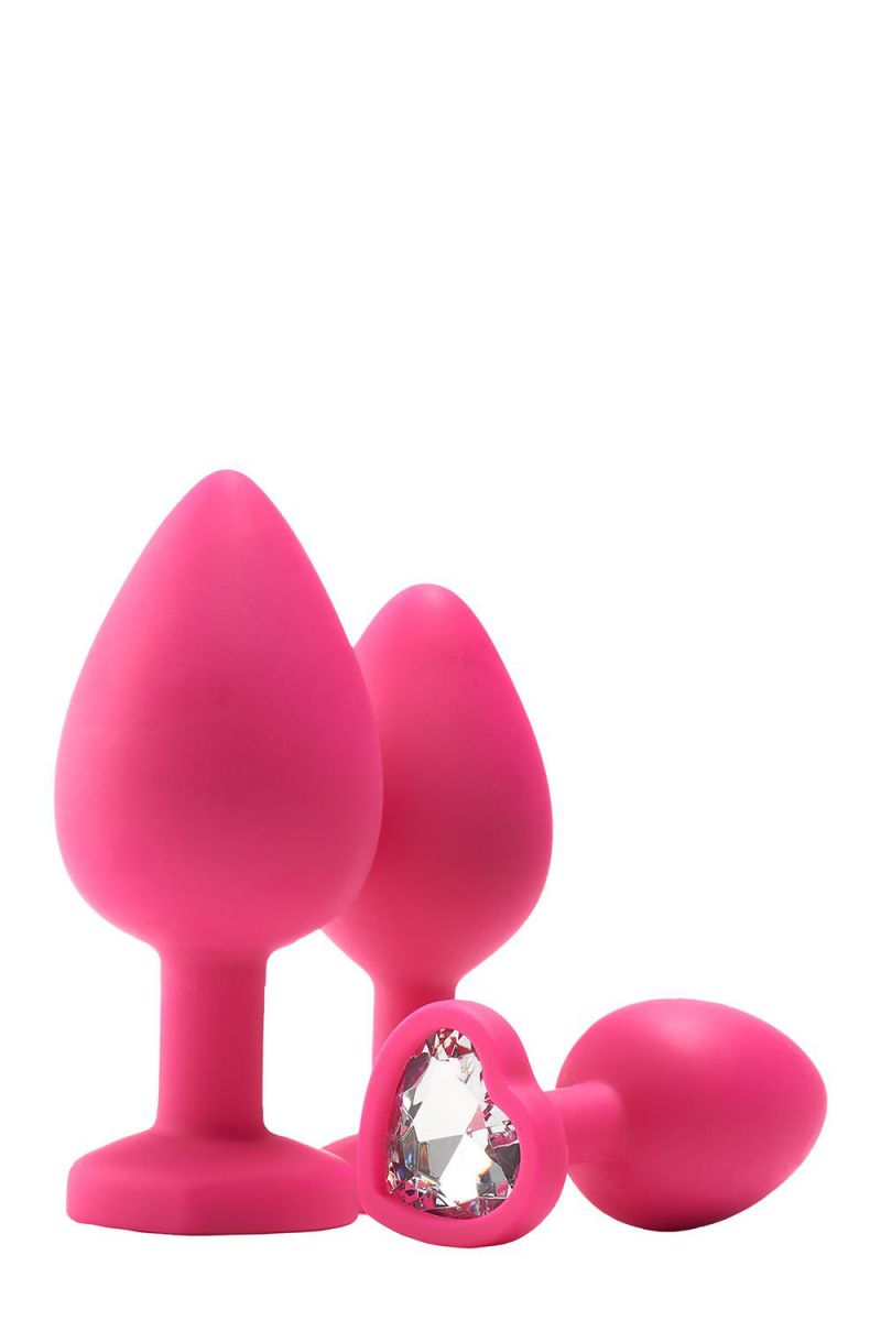 DREAM++TOYS+%2D+FLIRTS+ANAL+TRAINING+KIT+GEM+STONE+PINK