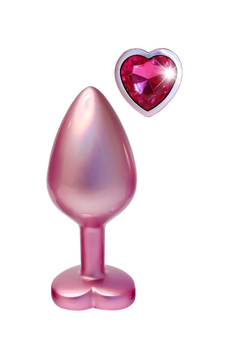 DREAMTOYS+%2D+GLEAMING+LOVE+PEARL+PINK+PLUG+MEDIUM