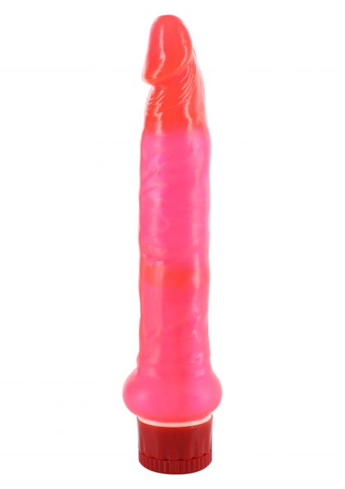 JELLY+ANAL+SLIM+JIM+VIBRATOR+PINK+