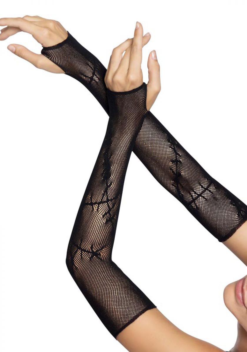 LEG+AVENUE+%2D+STITCHED+UP+FISHNET+ARMWARMERS