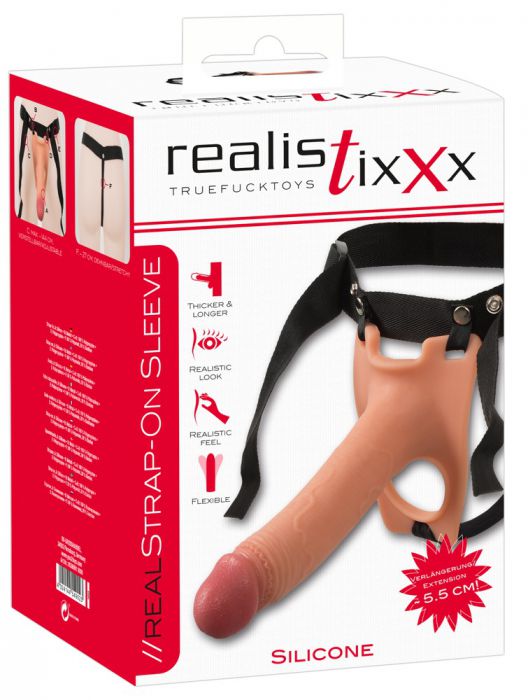 Realistixxx+%2D+Strap%2Don+Sleeve+Skin+19%2C5cm