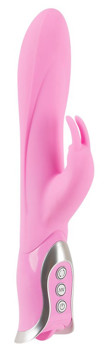 Sweet+Smile+%2D+Rotating+Rabbit+Vibrator+Pink+27%2E7cm