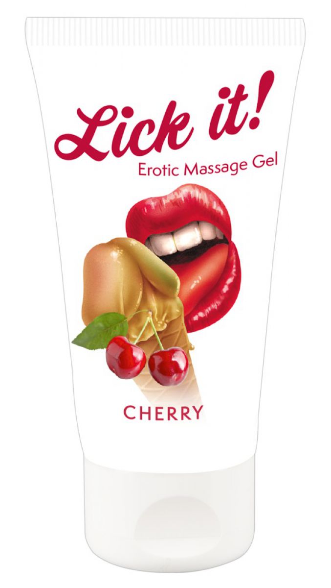 LICK+IT+%2D+EROTIC+MASSAGE+GEL+CHERRY+50ML