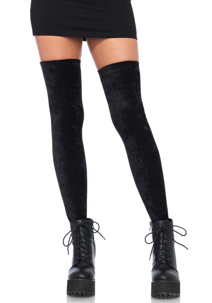 LEG+AVENUE+%2D+CRUSHED+VELVET+THIGH+HIGHS