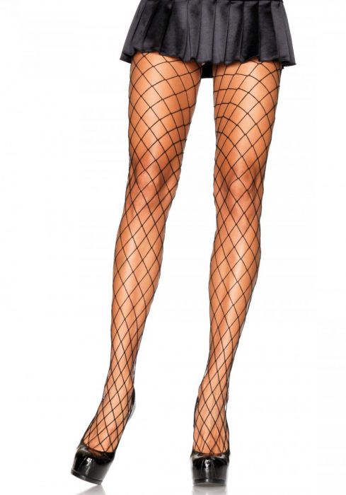 LEG+AVENUE+STOCKING+BLACK+O%2FS