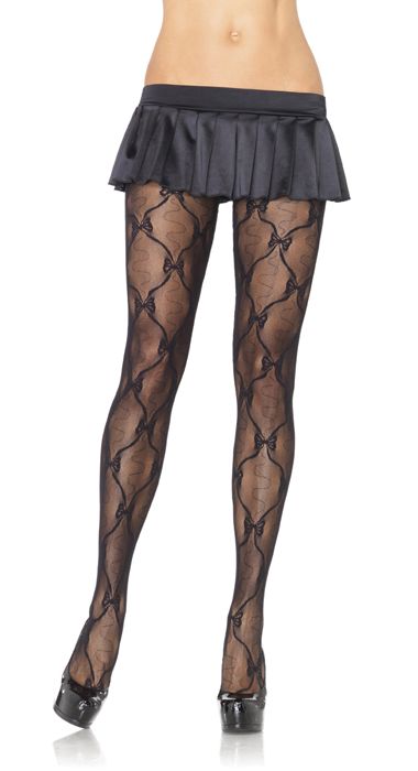 LEG+AVENUE+STOCKING+BLACK+O%2FS