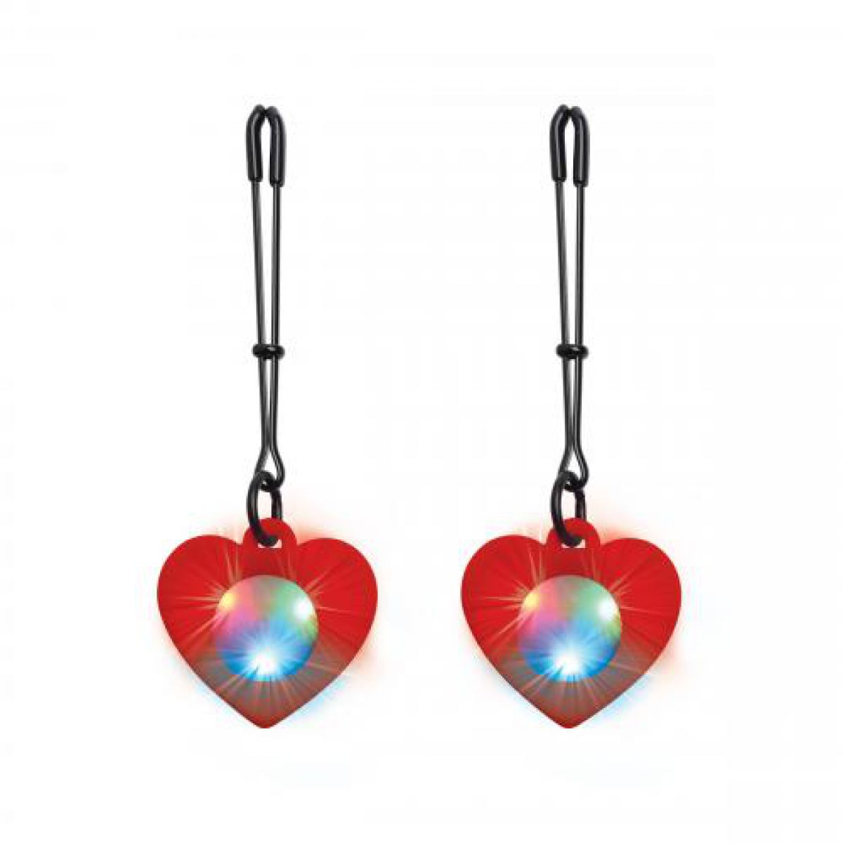 CHARMED+%2D+HEART+TWEEZER+NIPPLE+CLAMPS+WITH+LED+LIGHTS