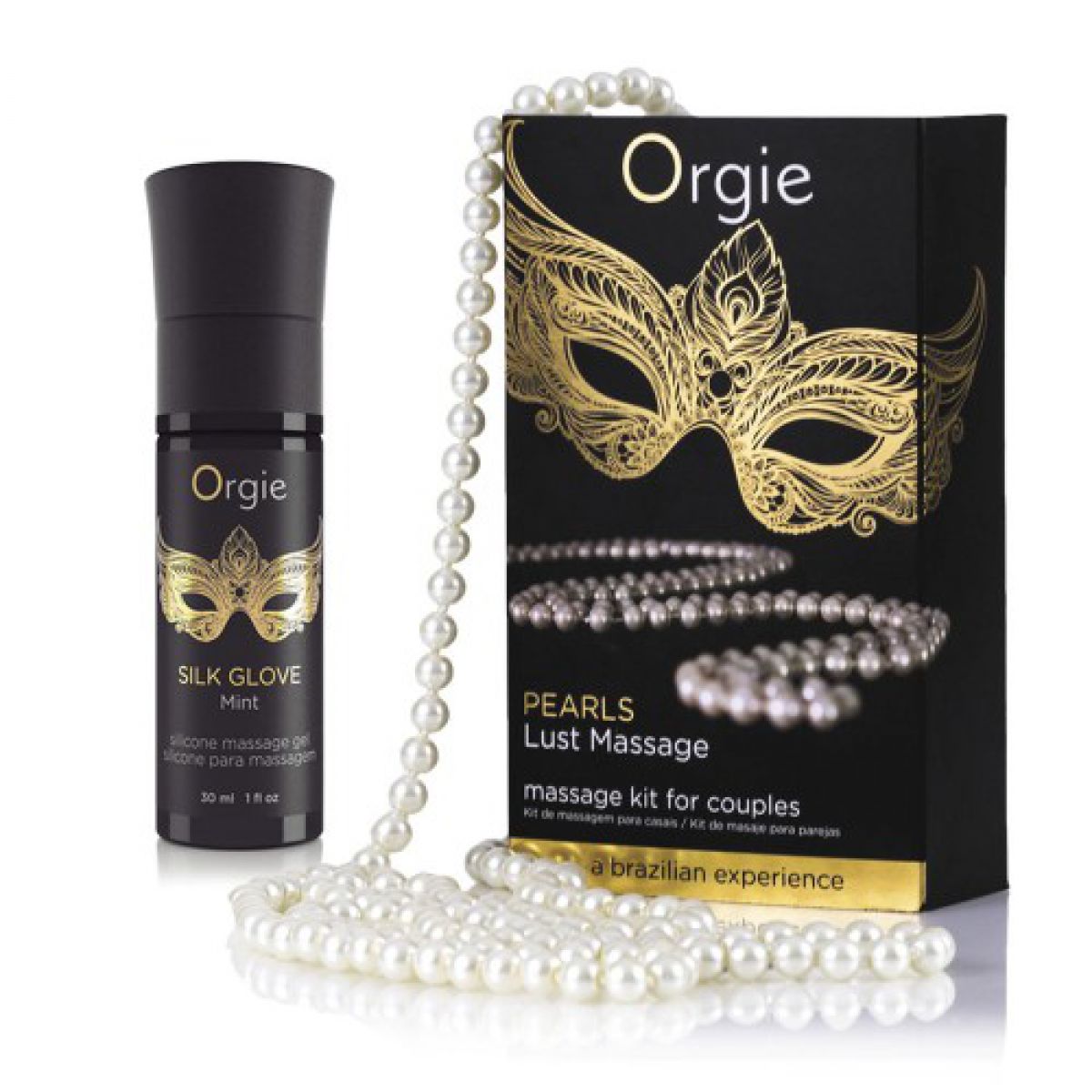 ORGIE+%E2%80%93+SILK+GLOVE+%26+PEARLS+LUST+MASSAGE+KIT+30ML