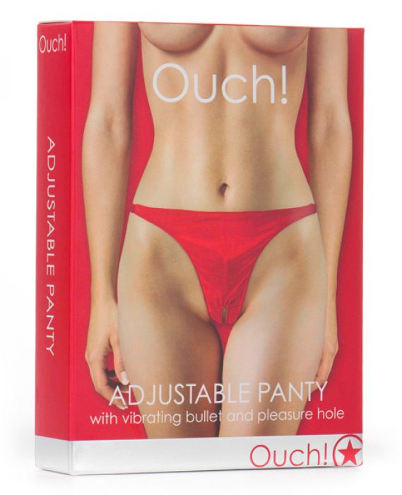 OUCH%21+%2D+ADJUSTABLE+PANTY+RED