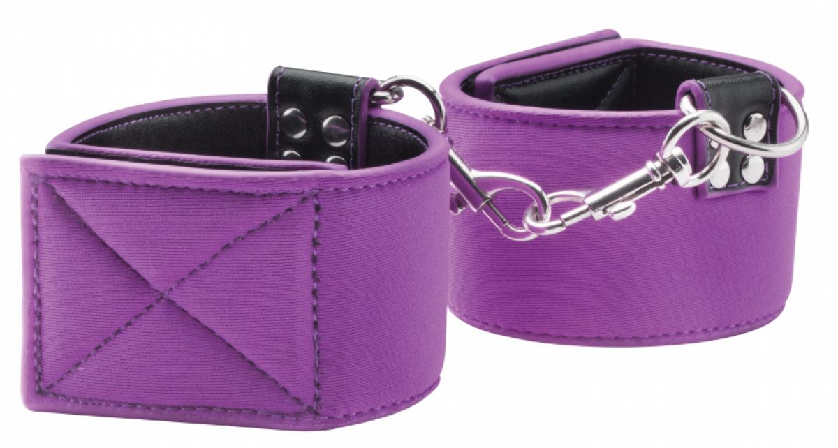 OUCH%21+%2D+REVERSIBLE+ANKLE+CUFFS+PURPLE