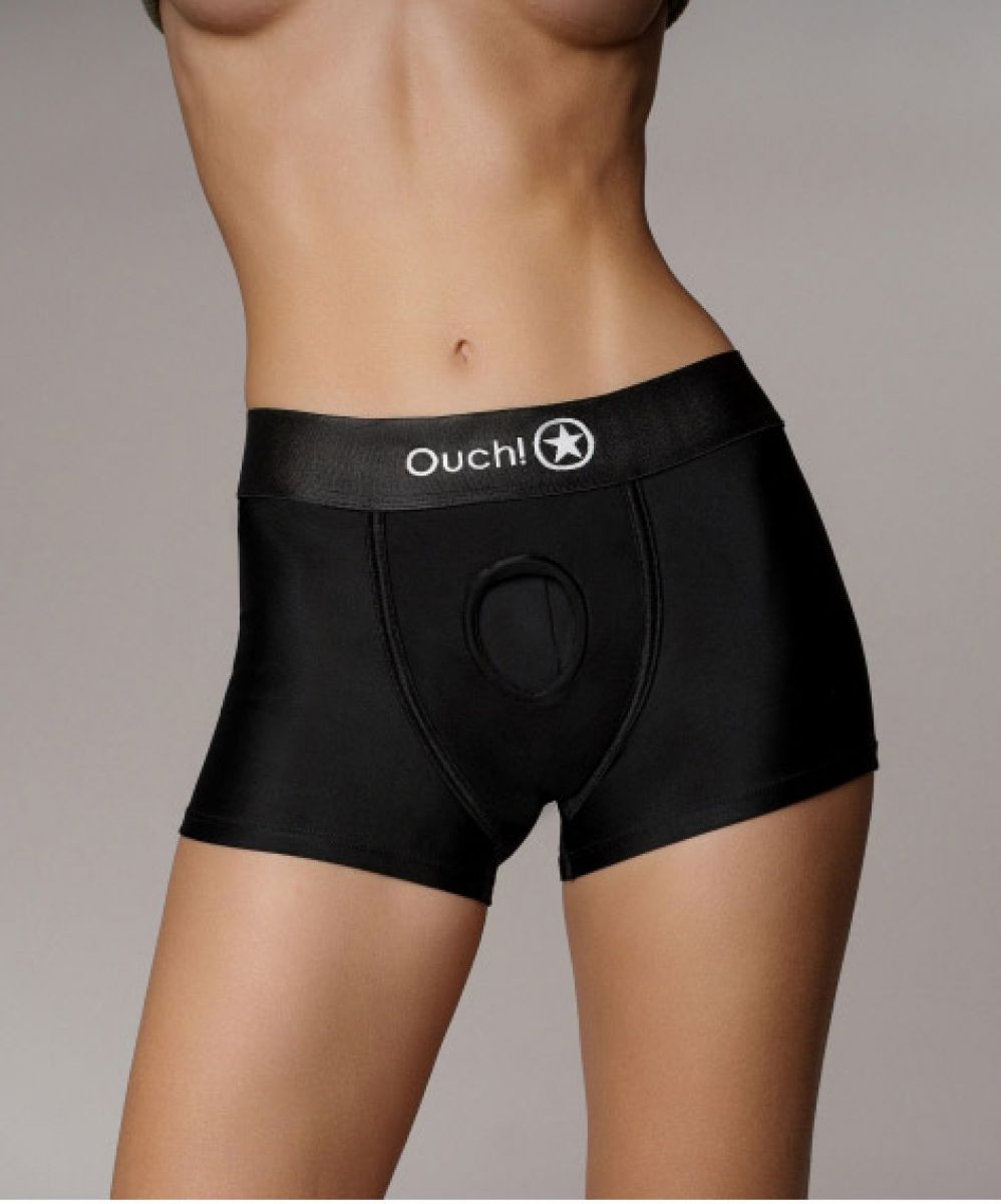 OUCH%21+%2D+VIBRATING+STRAP%2DON+BOXER