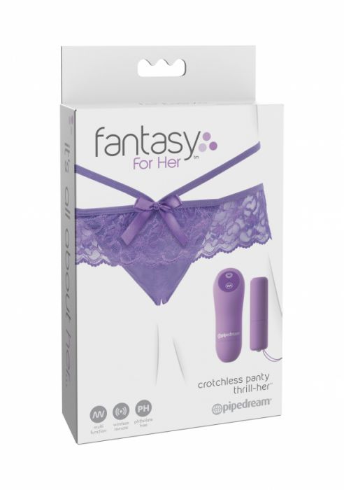 Pipedream+%2D+Crotchless+Panty+Thrill%2Dher+Purple+7%2E6cm