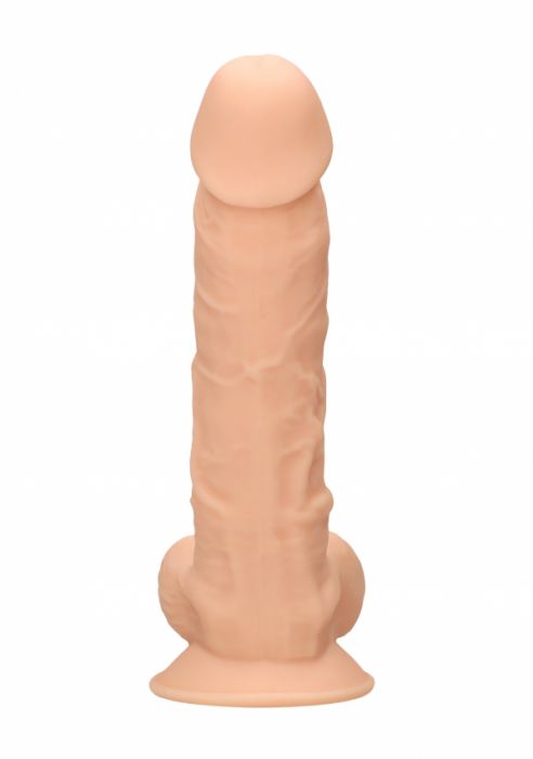 REALROCK+%2D+SILICONE+DILDO+WITH+BALLS