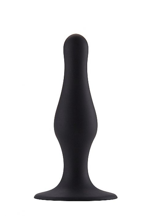 BUTT+PLUG+WITH+SUCTION+CUP+MEDIUM+BLACK