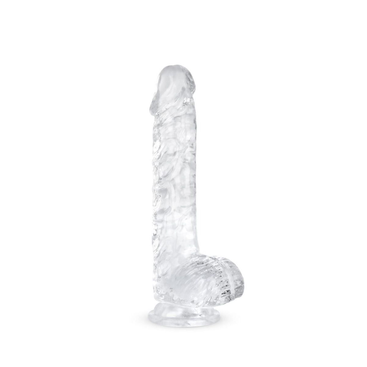 EASYTOYS+%2D+JELLY+DILDO+WITH+BALLS+15+CM