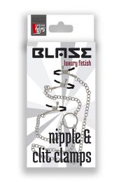 Dream Toys - Blaze Nipple & Clit Clamps