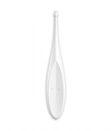 SATISFYER - TWIRLING FUN TIP VIBRATOR WHITE