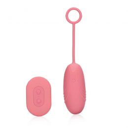 LOVELINE - ULTRA SOFT SILICONE EGG VIBRATOR WITH REMOTE CONTROL