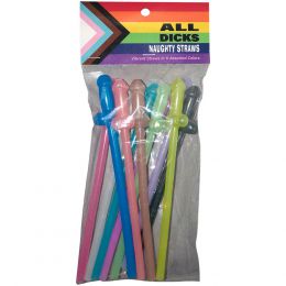 KHEPER GAMES - ALL DICKS NAUGHTY STRAWS 11PCS