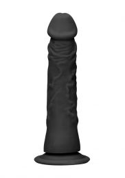 REALROCK - DONG WITHOUT TESTICLES 21,8 CM BLACK