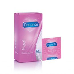 PASANTE - SENSITIVE FEEL CONDOMS 12 PCS